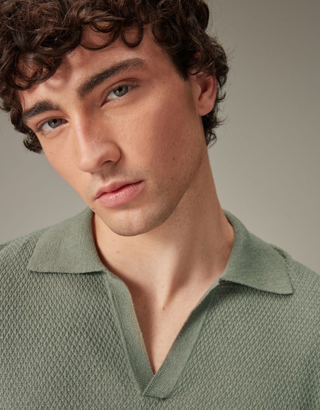 NEXT - Blend Knitted Polo Shirt
