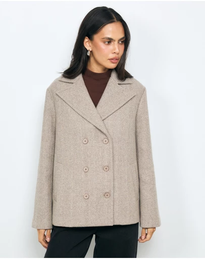 AERE - Herringbone Coat
