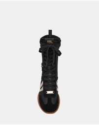 Steve Madden - Bently Black/Gold Sneakers