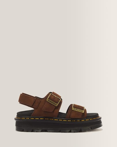 Sepia Brown Tumbled Nubuck