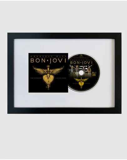 iWorld - Bon Jovi - Bon Jovi Greatest Hits - CD Framed Album Art