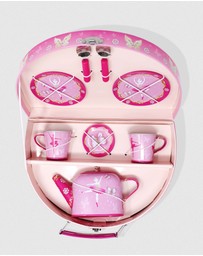 Pink Poppy - Butterfly Ballet Tin Tea Set