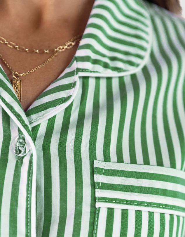 Sant And Abel - Women’s Braddock Green Short PJ Set
