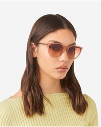 Hawkers Co - HAWKERS - Sand Terracota MARK Sunglasses for Men and Women UV400