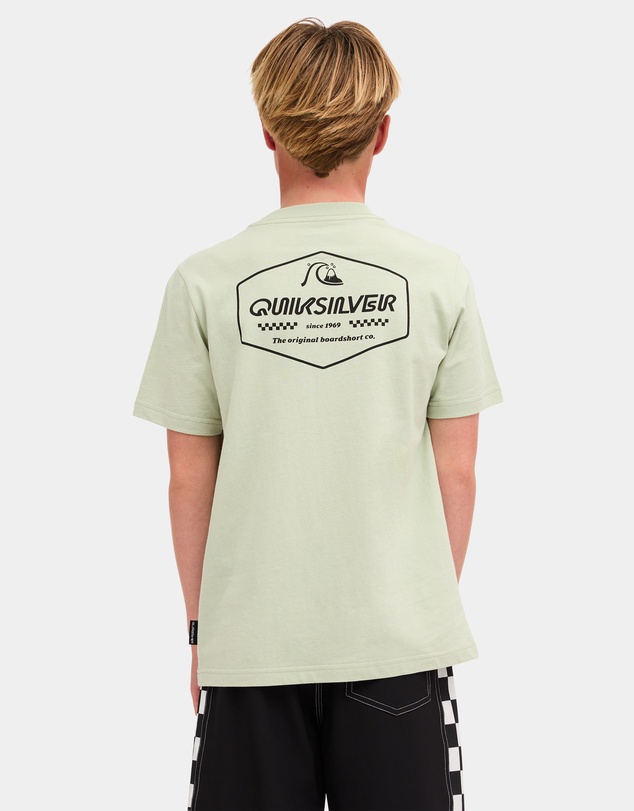 Quiksilver - Boys 8 to 16 Original Hex T-Shirt