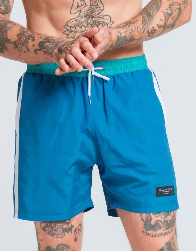 Vacancy Co - Side Stripe Swim Short