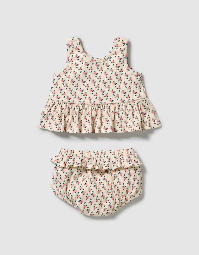 Wilson & Frenchy - Organic Crinkle Ruffle Set - Babies