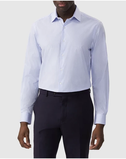 Van Heusen - Mini Poplin Check Shirt