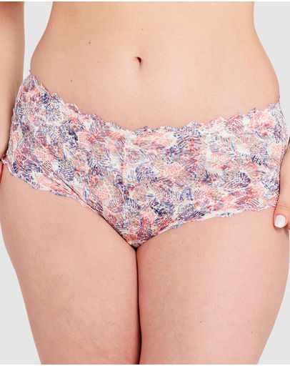 Graphic Leaf Print