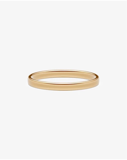 Michael Hill - 2mm Lite Half Round Wedding Band in 10kt Yellow Gold