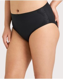 Ava & Audrey  - Ava & Audrey Jacqueline Smoothing Full Brief with Lace