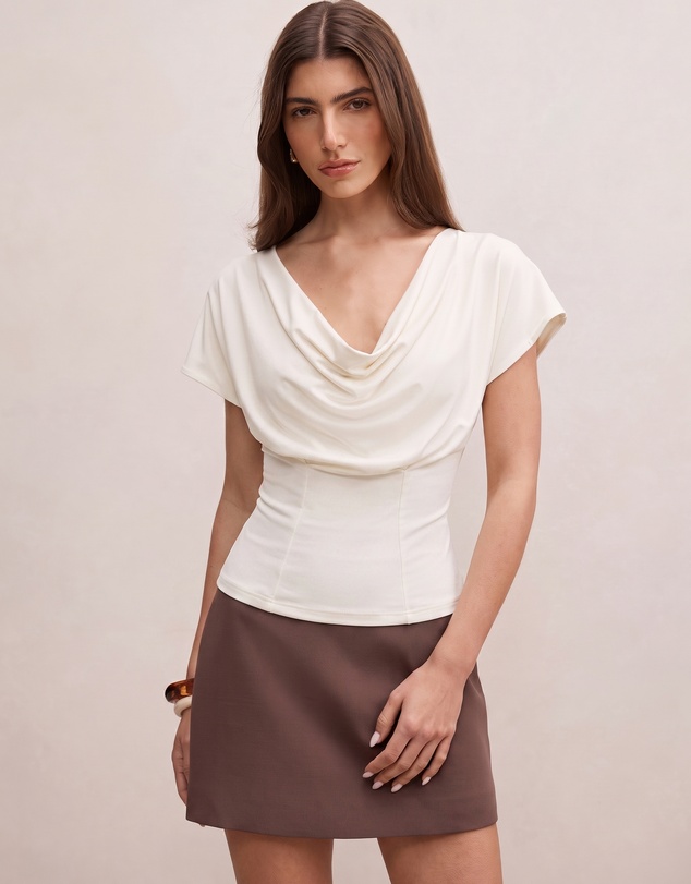 Forever New - Phoebe Draped Cowl Neck Top