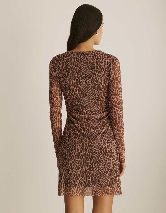 & Other Stories - Long Sleeve Printed Mini Dress