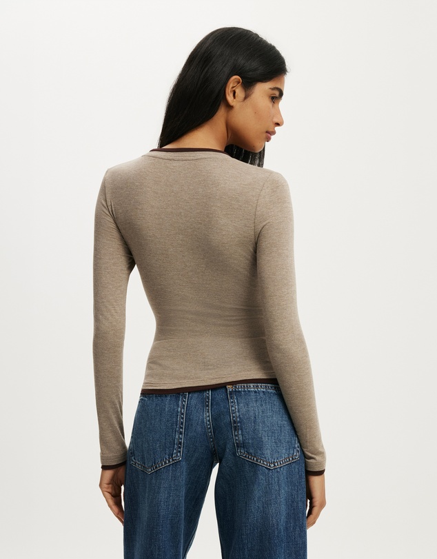 Cotton On - Double Layer Long Sleeve