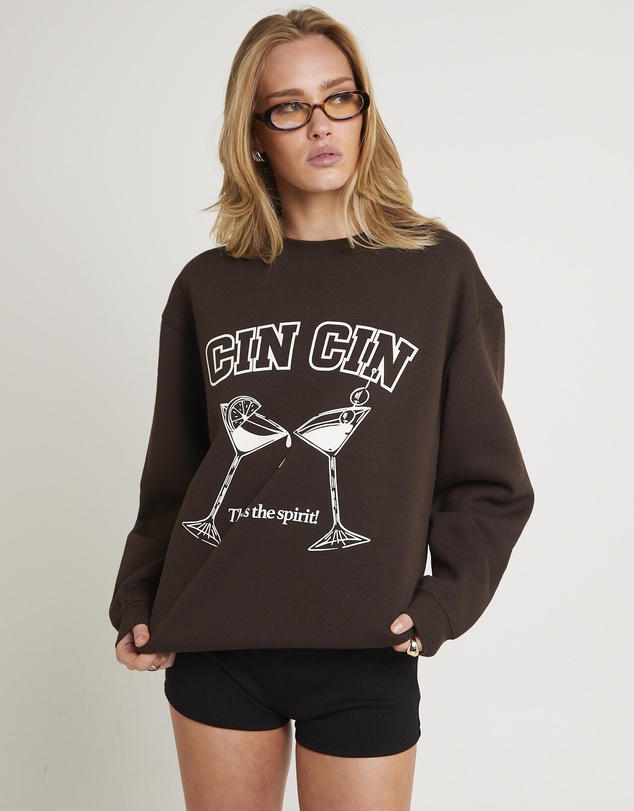 Alice In The Eve - Cin Cin Oversized Fleece Jumper