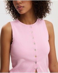 Cotton On - Bailey Button Detail Vest
