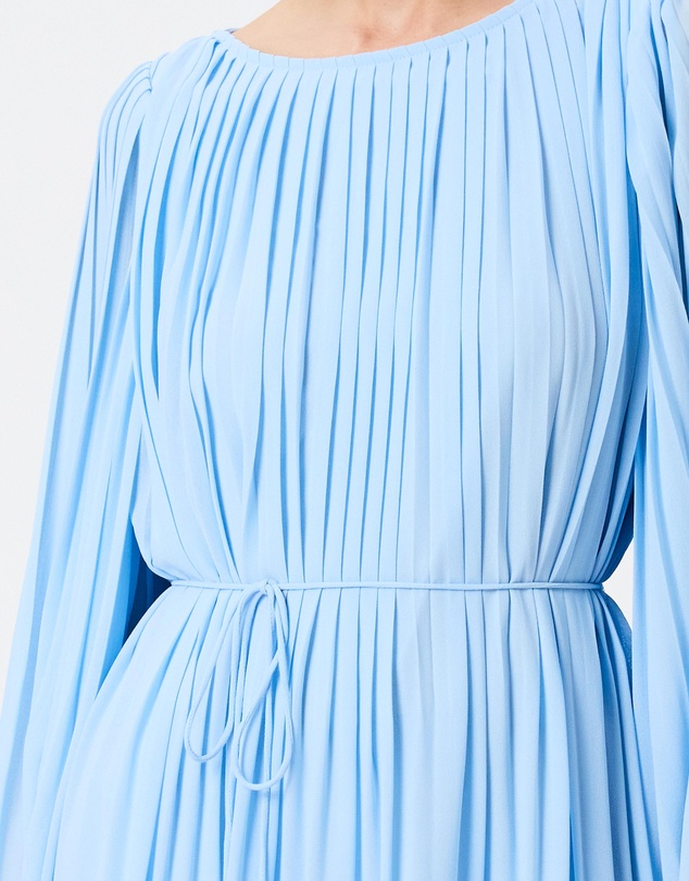 Tussah - Adele Pleated Chiffon Shift Dress