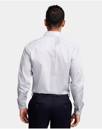 Brooksfield - Luxe Print Slim Fit Shirt