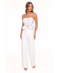 Petal & Pup - Adams Peplum Top - Purple Floral