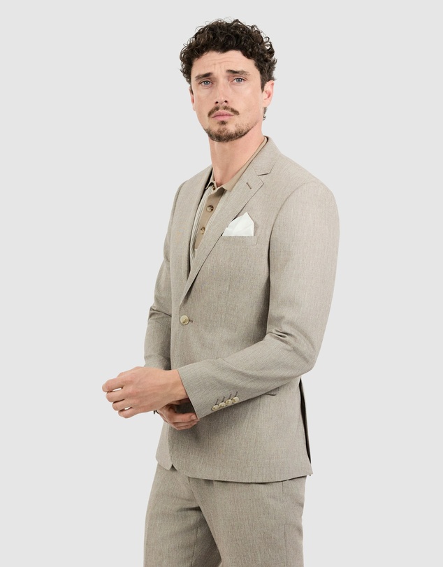 Tarocash - Cove Stretch Linen Blazer