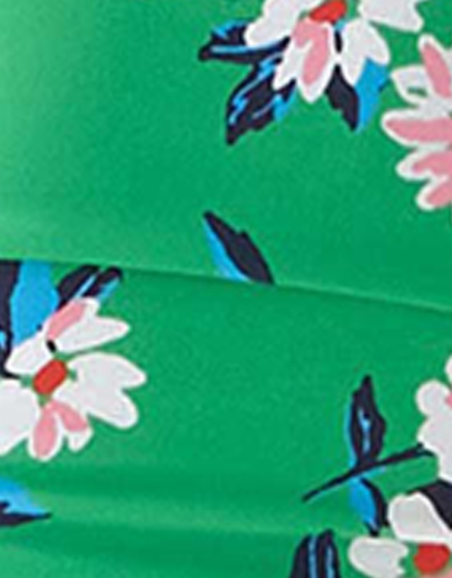 Kate Spade - Spring Daisies Twist Top Removable Strap Bandeau Swimsuit