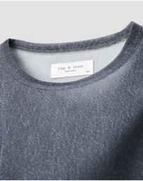 rag & bone - rb Miramar Mesh Long Sleeve Tee