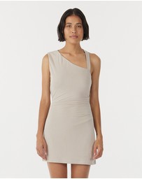 Third Form - Stirling Twist Asymmetric Mini Dress