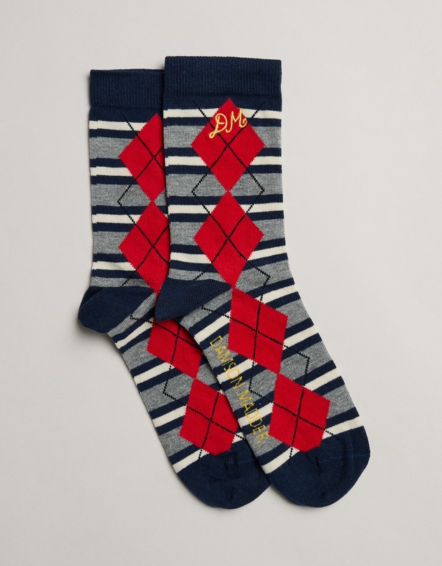 Damson Madder - Calf Length Socks