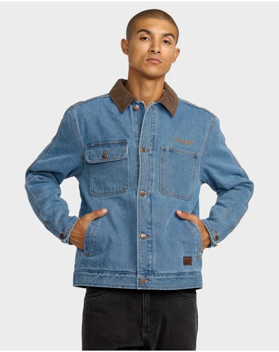 RVCA - Mens Post Dayshift Denim Jacket