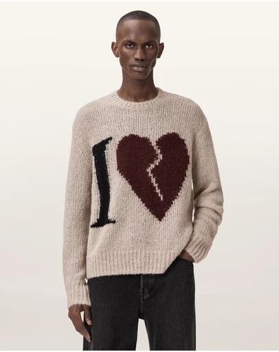 AllSaints - Lover Knit Crew Jumper