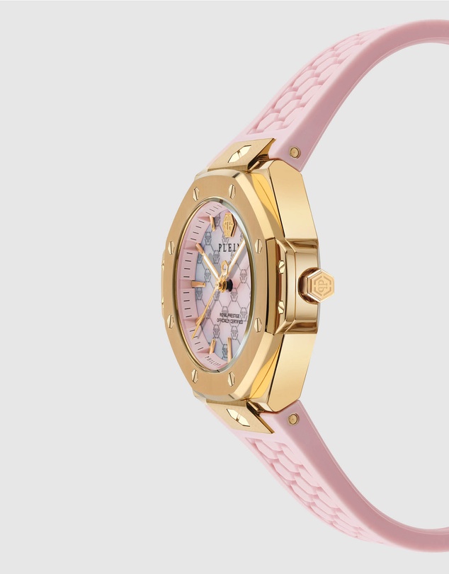 Philipp Plein - PLEIN ROYAL PRESTIGE 33mm Gold-Tone Analogue