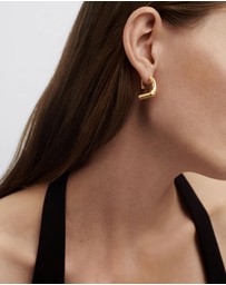 PDPAOLA - Ibiza Medium Hoop Earrings