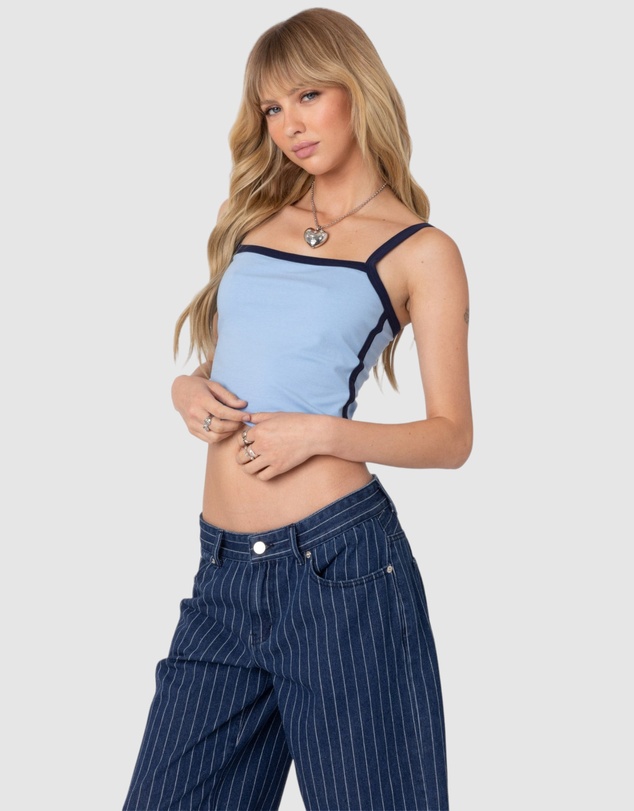 EDIKTED - Francesca Contrast Tank Top
