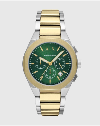 Armani Exchange - Two Tone Chronograph Watch