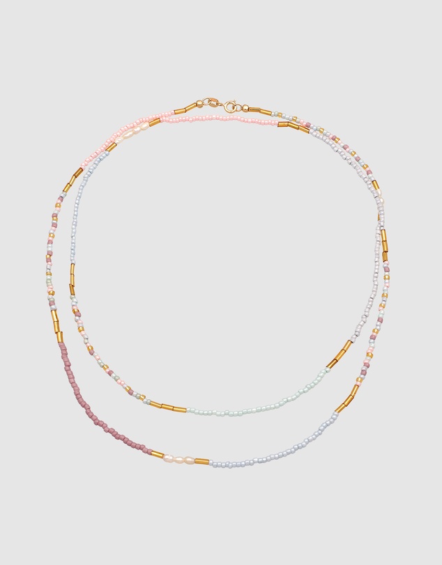 Elli Jewelry - Pastel Bead Necklace
