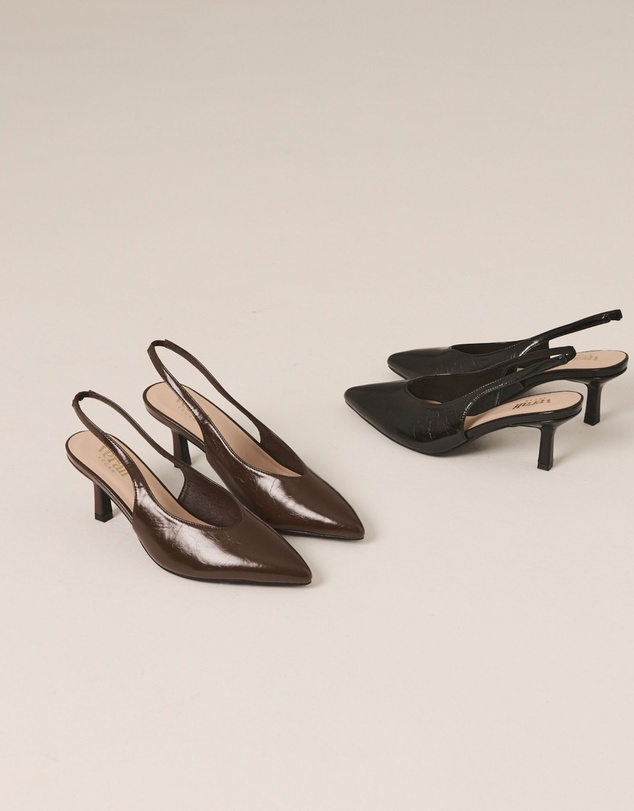 Verali - Lockwood Sling Back Stilettos