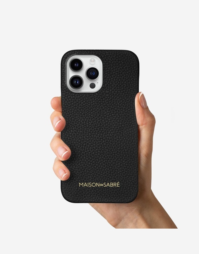 Maison De Sabre - Leather Phone Case (iPhone 15 Pro)