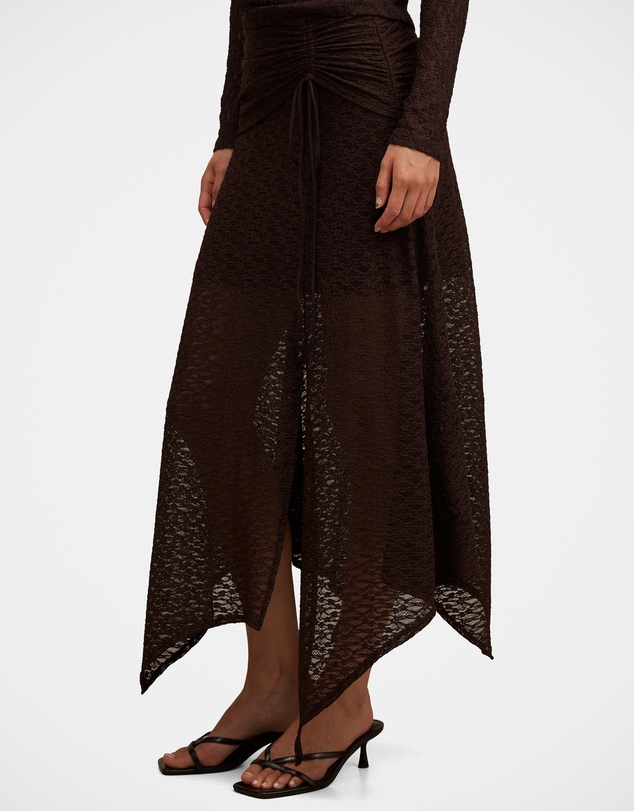 Forever New - Alex Hanky Hem Lace Skirt