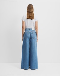 Country Road - Soft Denim Wide Jean