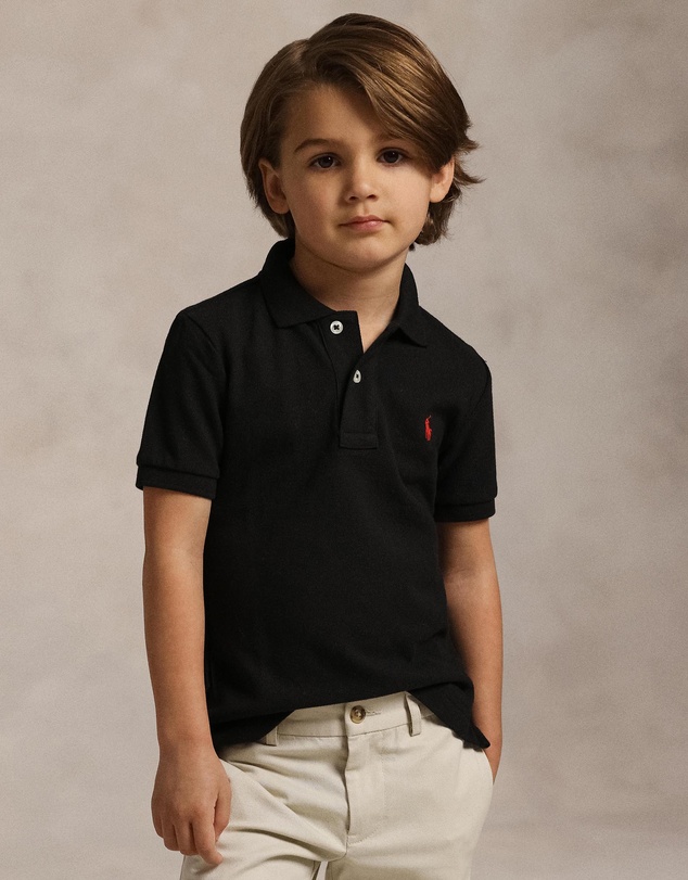 Polo Ralph Lauren - Cotton Mesh Polo Shirt - Kids