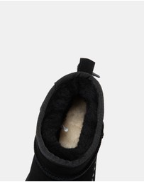 EVERAU - Australian Shepherd Ugg Mini Canlia Cow Suede Upper UGG Boots