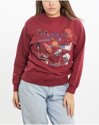 Vintage by The Real Deal - Pre Loved - Vintage 90s Florida Sweatshirt