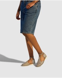 Rollie - Sidecut T-Bar Weave Shoe
