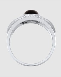 Kuzzoi - ICONIC EXCLUSIVE - Ring Male Signet Onyx 925 Sterling Silver