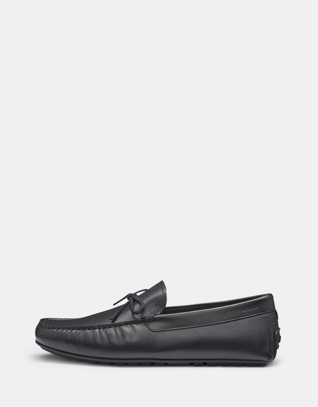 BOSS - Noel Leather Driver Moccasins - Men's