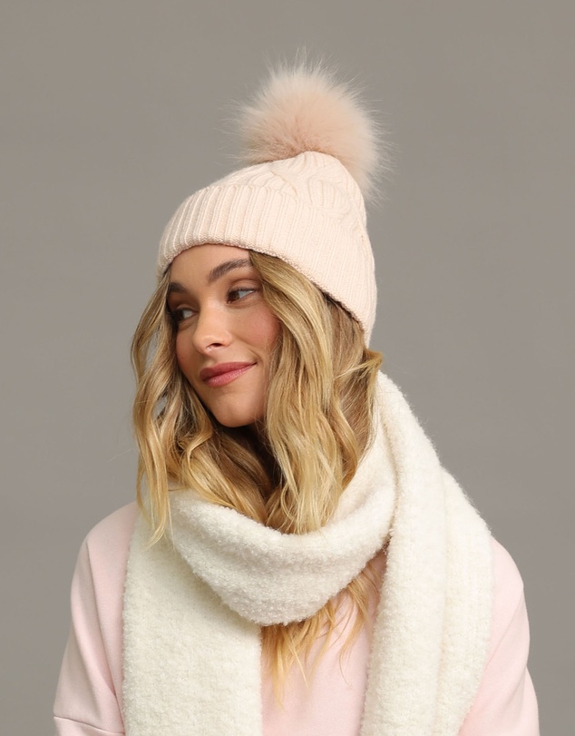 Morgan & Taylor - Miranda Cable Knit Beanie