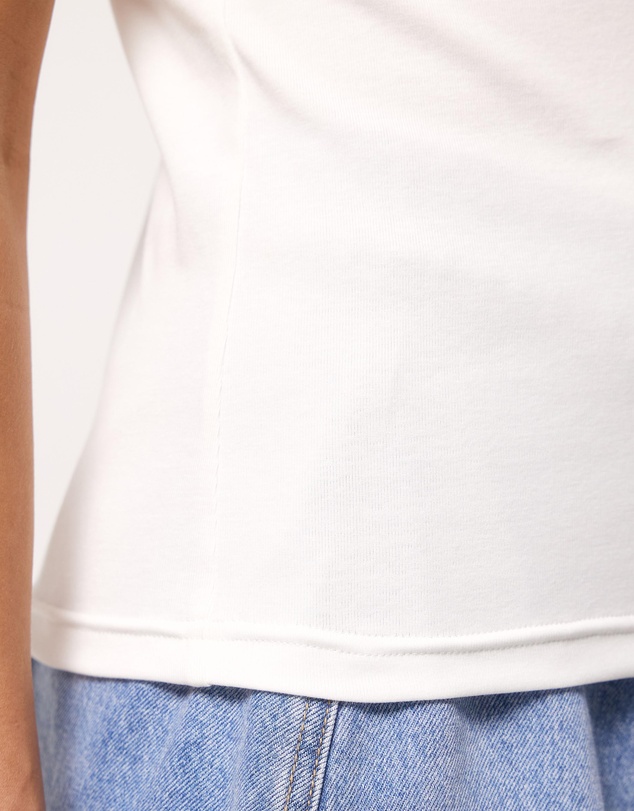 AERE - Eliza Slim Crew Neck Tee
