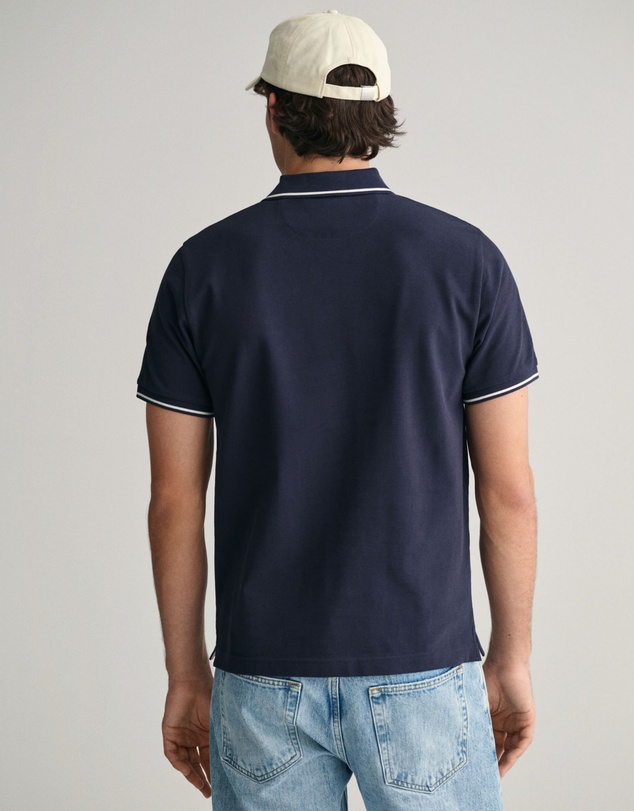 Gant - Tipped Piqué Polo Shirt