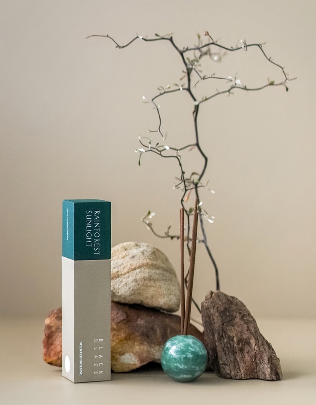 Black Blaze - Rainforest Sunlight Scented Incense
