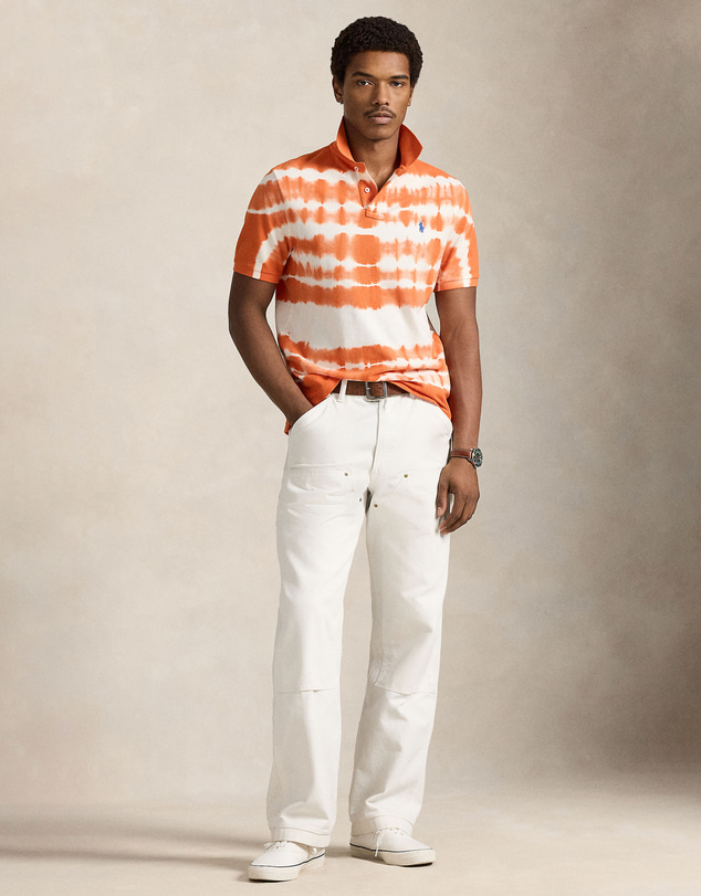 Polo Ralph Lauren - ICONIC EXCLUSIVE - Classic Fit Tie-Dye Mesh Polo Shirt